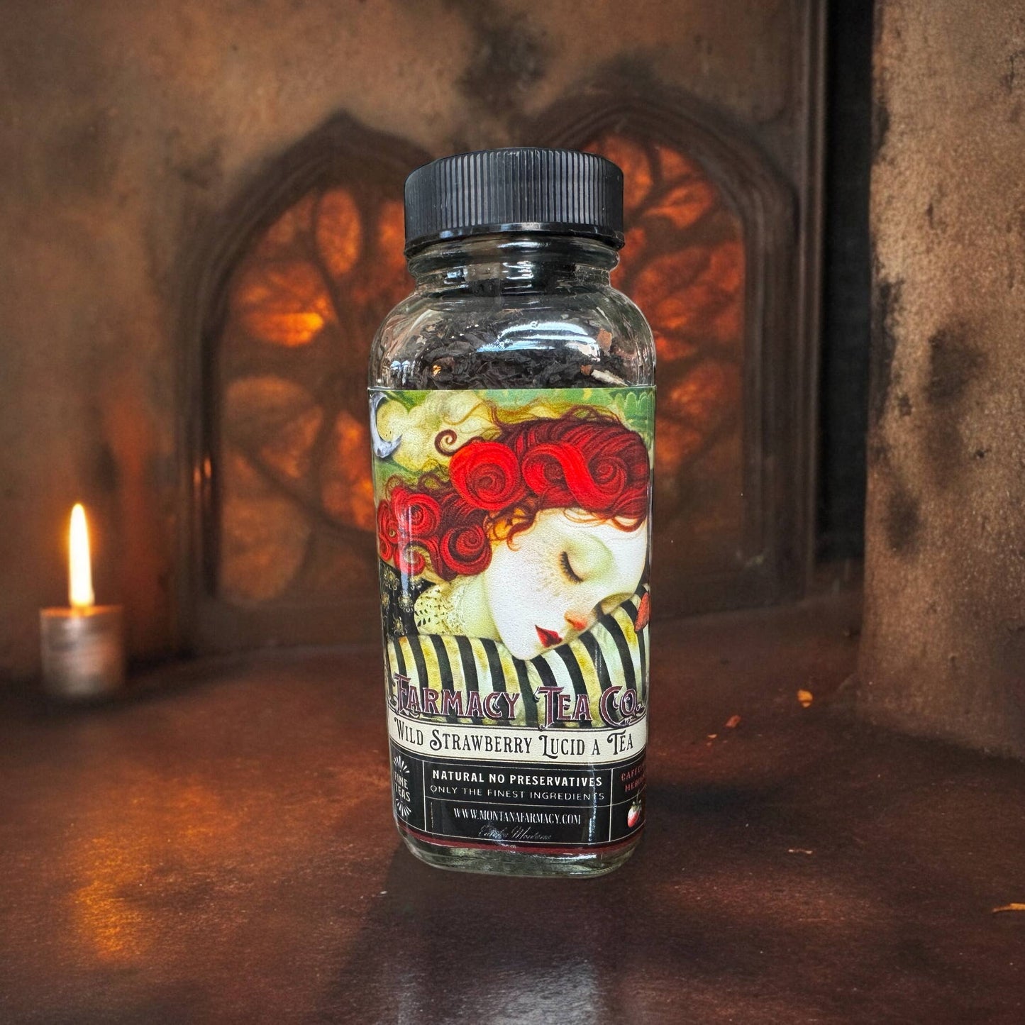 Wild Strawberry Lucid a Tea Dreaming Tea full of flavor