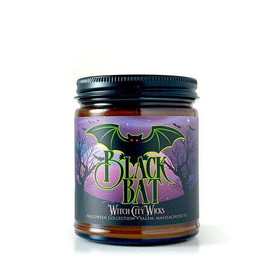 Black Bat – Halloween Fall Candle | Apple Cider Pomegranate - Loved To Death
