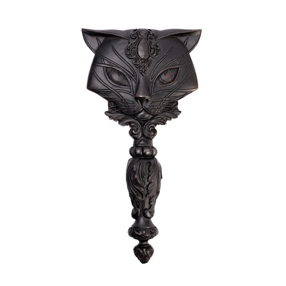 Black Cat Vanitas Hand Mirror - Loved To Death