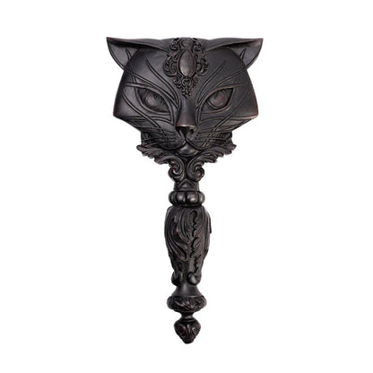 Black Cat Vanitas Hand Mirror - Loved To Death