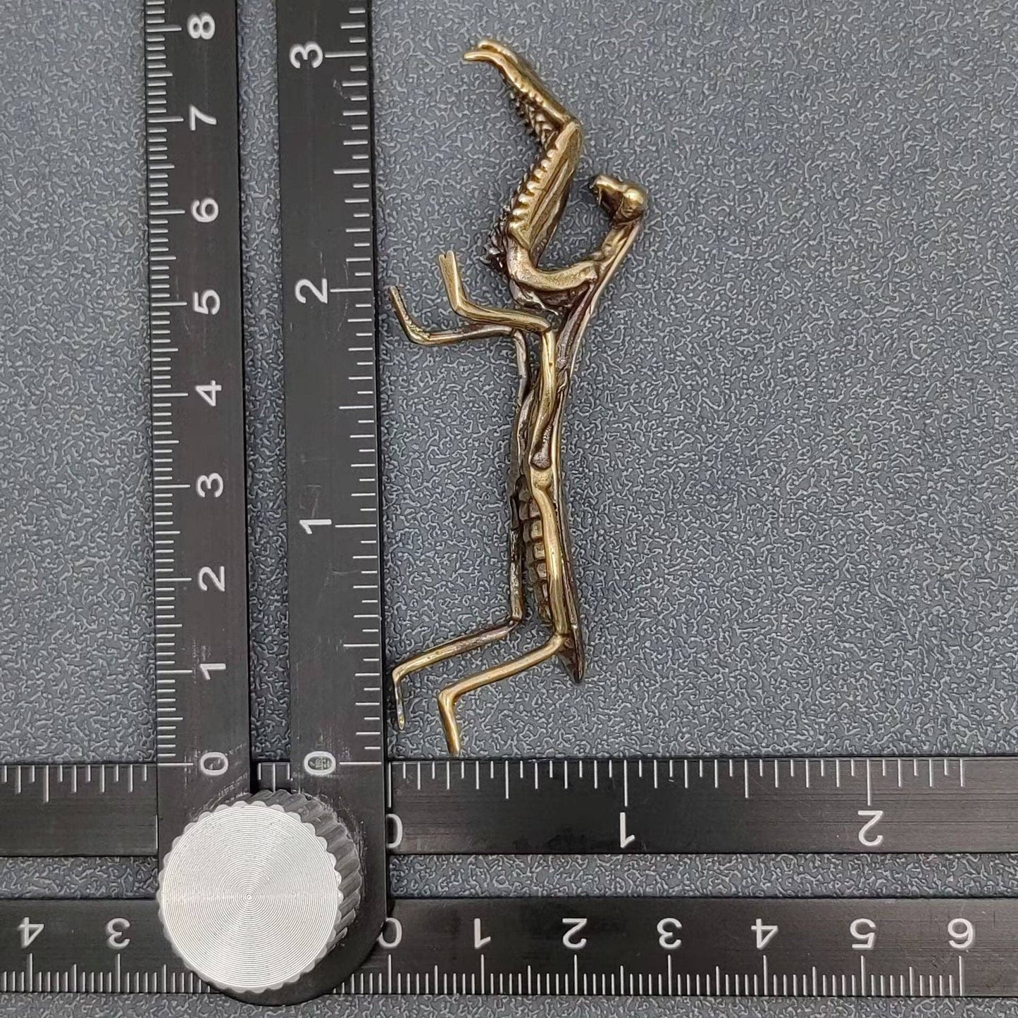 Brass Mantis Desktop Decoration - Loved To Death