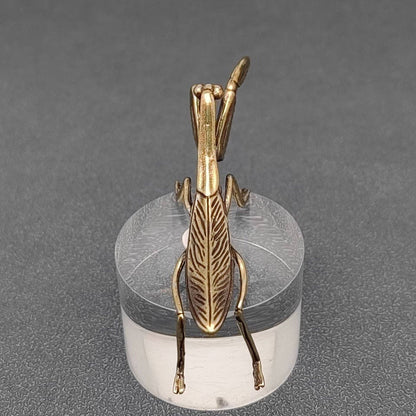 Brass Mantis Desktop Decoration - Loved To Death