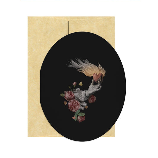 Flaming Heart Gift Card