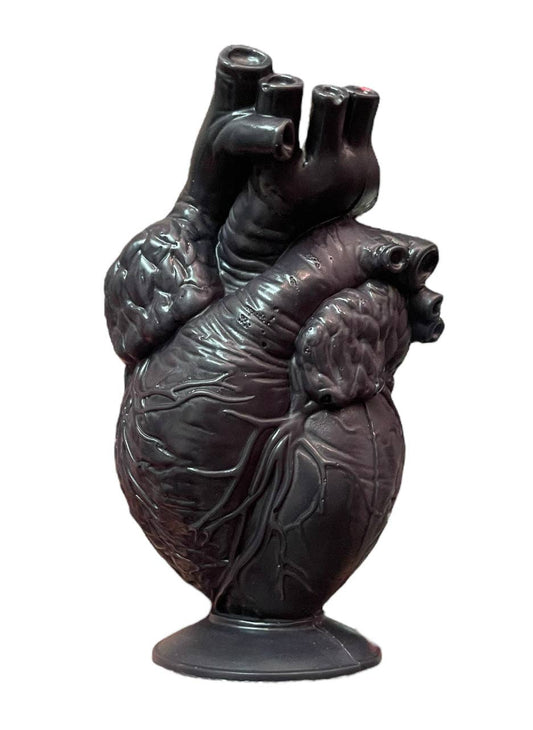 Black Heart Candle