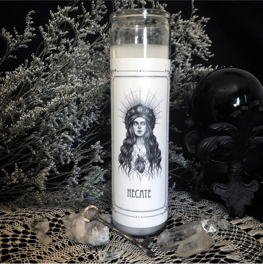 Caitlin McCarthy { Hecate } Altar Candle - Loved To Death