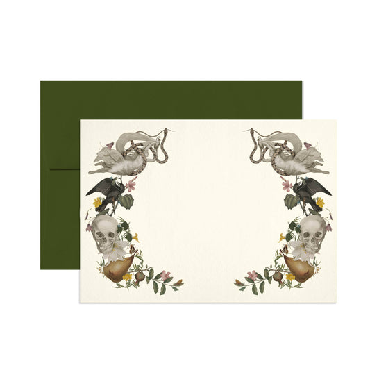 October Wreath Notecard Set