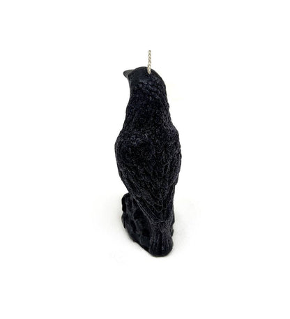 Raven candle  Black