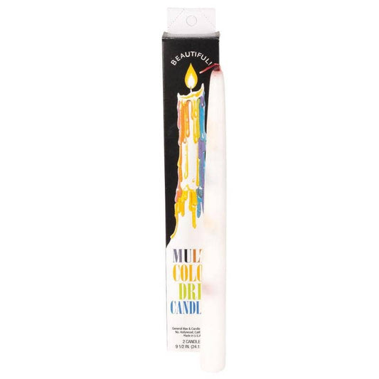 Multi-Color Drip Candle