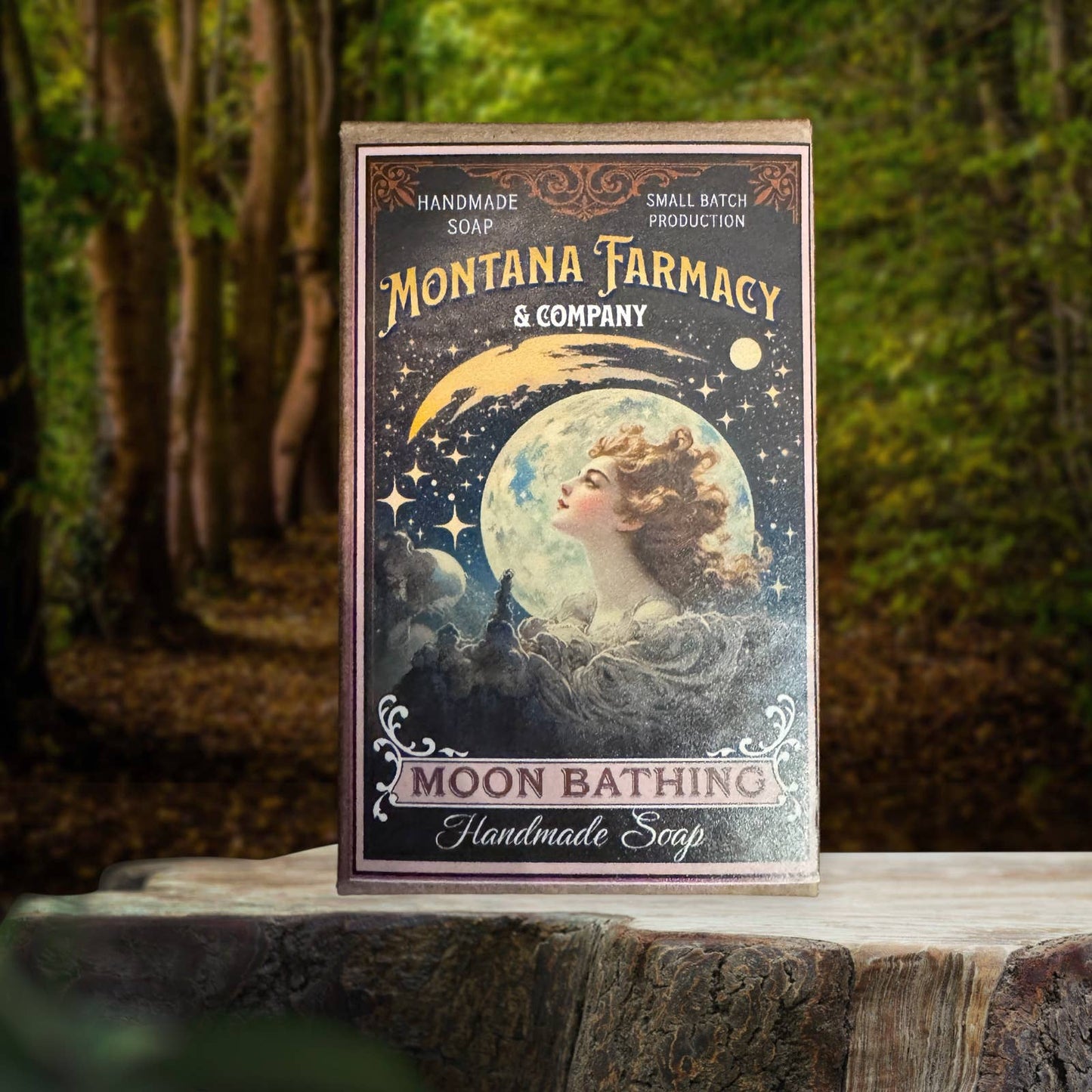 Marvelous Moon Bathing Handmade Soap cypress lavender