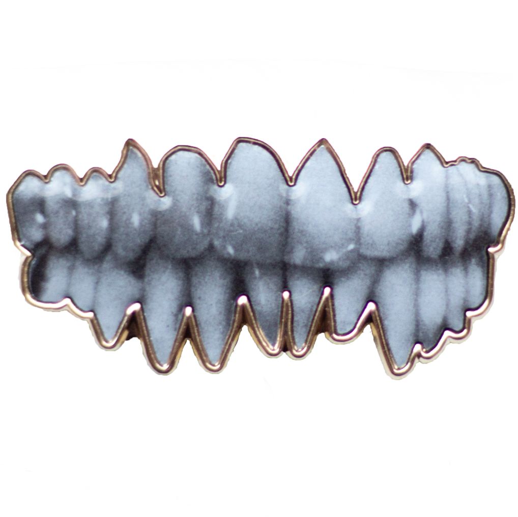 Gold Teeth Pin