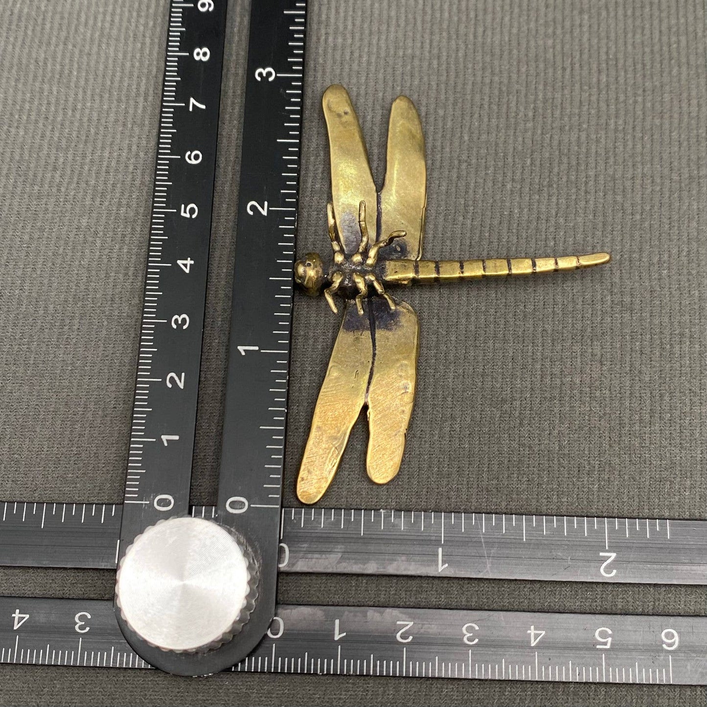 Brass Dragonfly Figurine