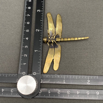 Brass Dragonfly Figurine