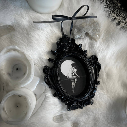 Departure for the Sabbath - Mini Ornate Framed Art Print - Loved To Death