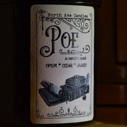 Edgar Allan Poe Candle
