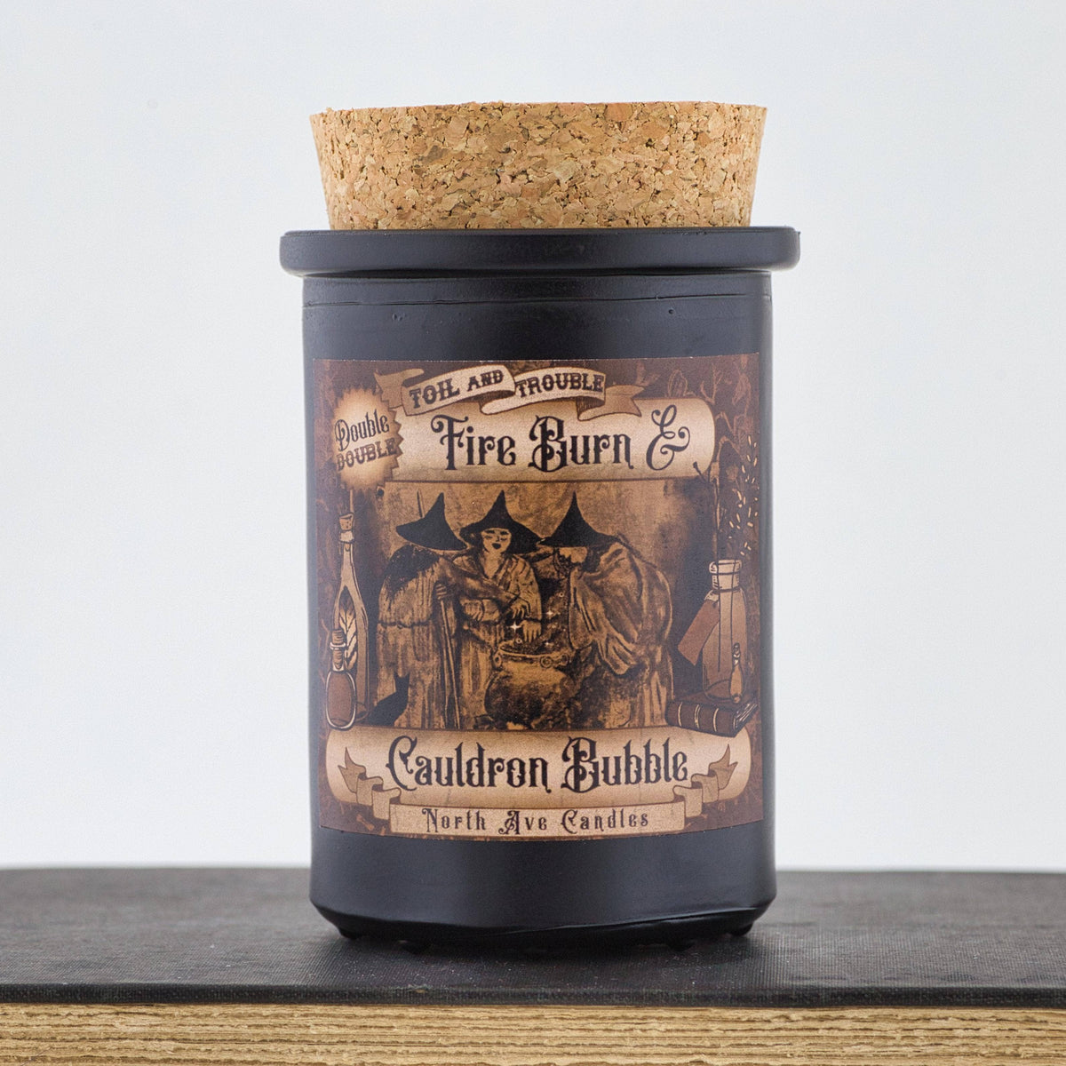 Cauldron Bubble Candle