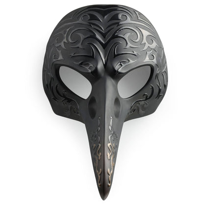 Plague Mask Patterned Crow Beak Wall Plaque