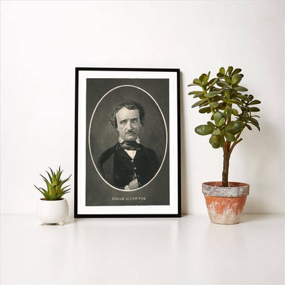 Art Print  Portrait of Edgar Allen Poe