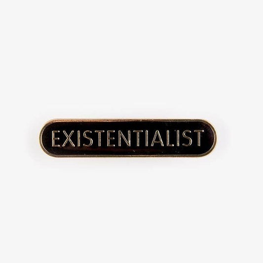 Existentialist Enamel Pin - Loved To Death