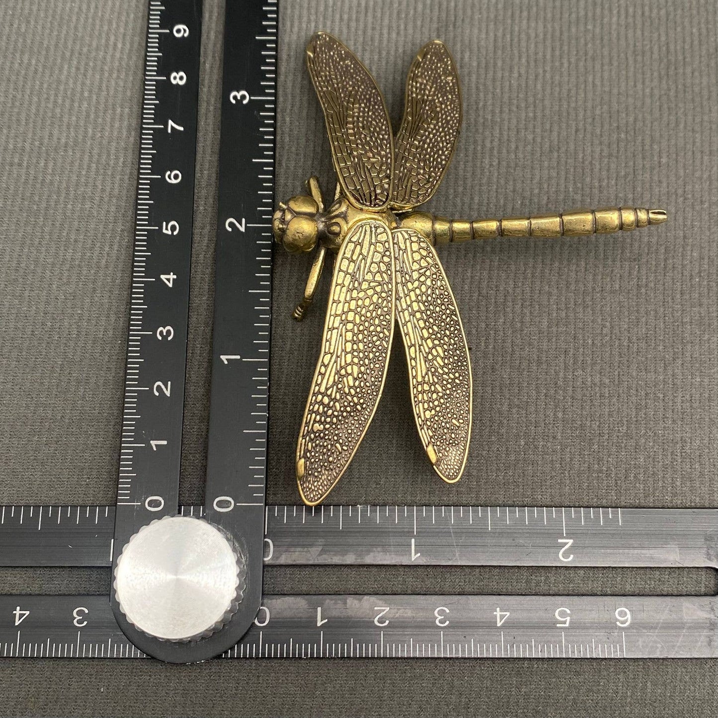 Brass Dragonfly Figurine