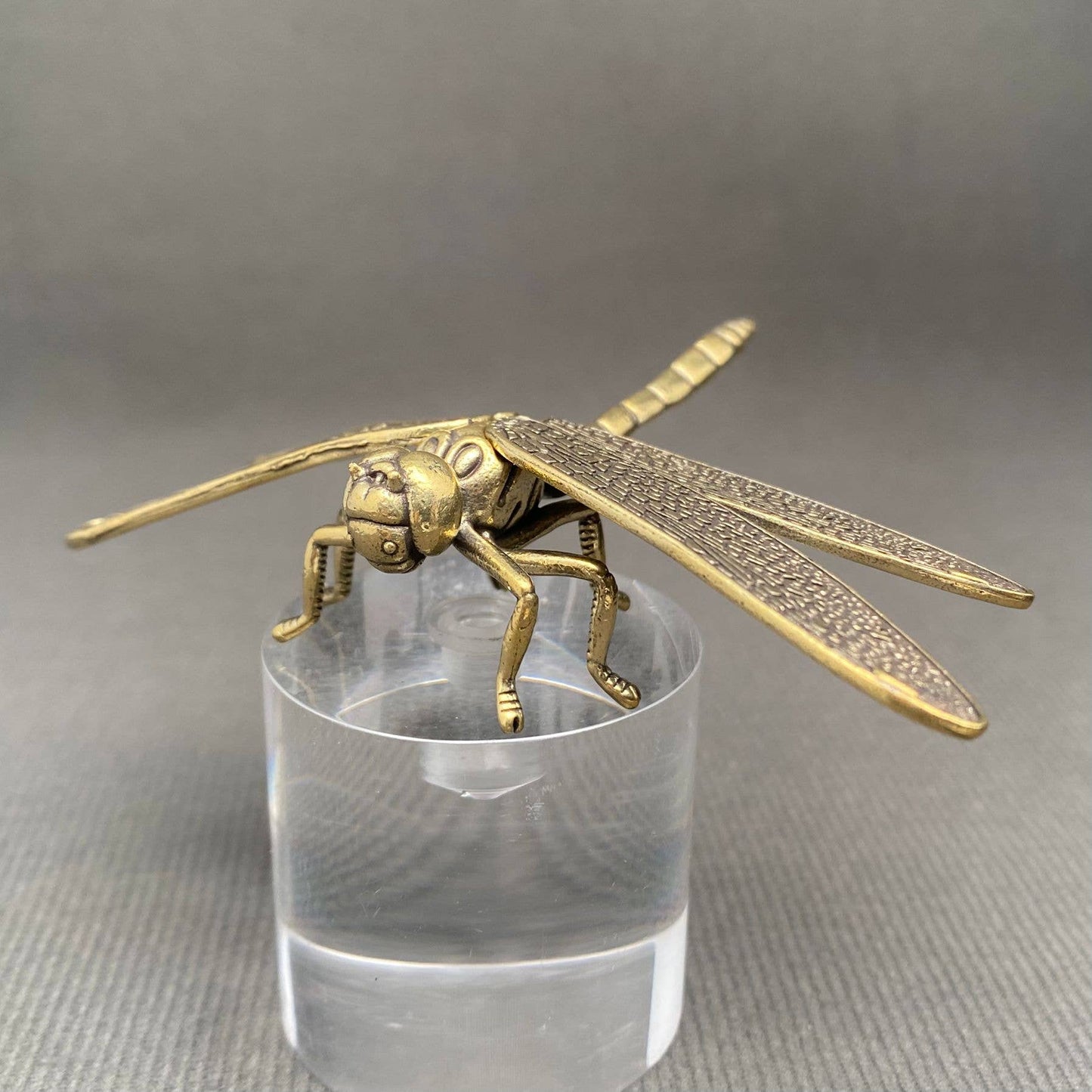 Brass Dragonfly Figurine