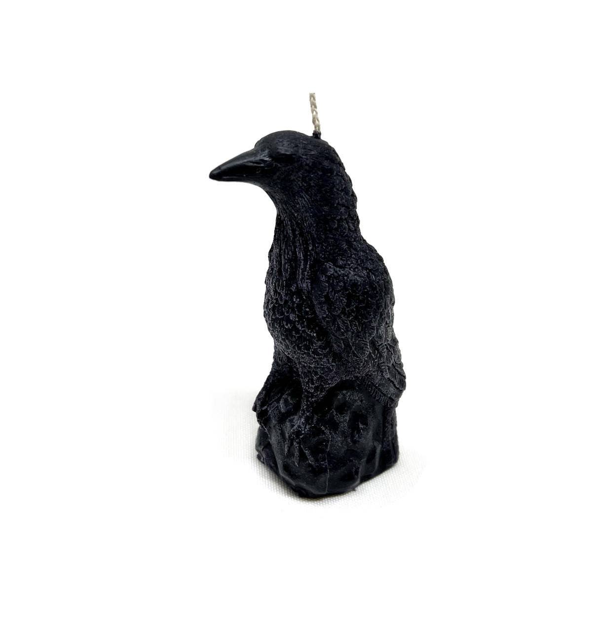 Raven candle  Black