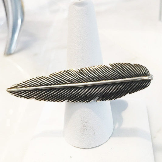 Feather Sterling Ring - Loved To Death