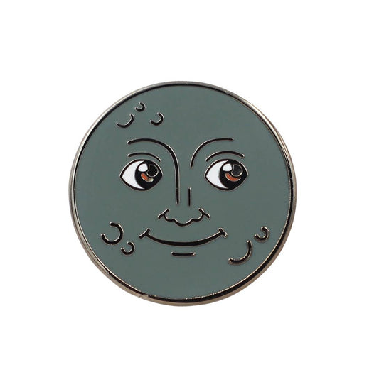 Full Moon Enamel Pin - Loved To Death