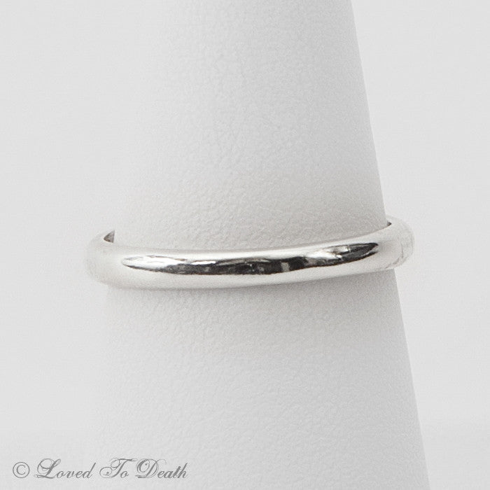 Glass Taxidermy Bobcat Eye Ring Sterling - Loved To Death