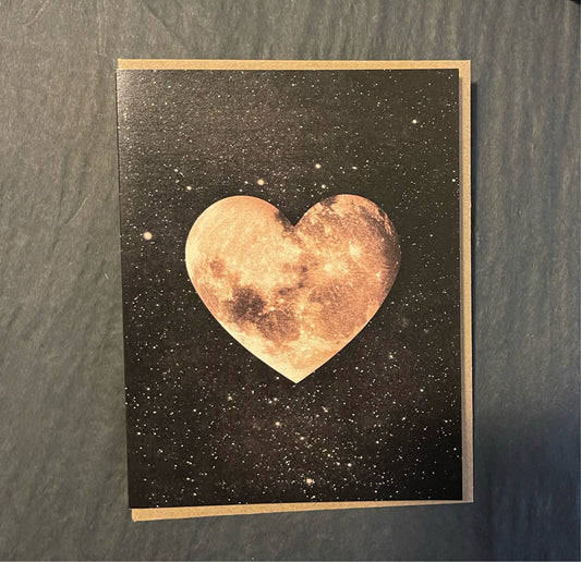 Heart Moon Gift Card - Loved To Death
