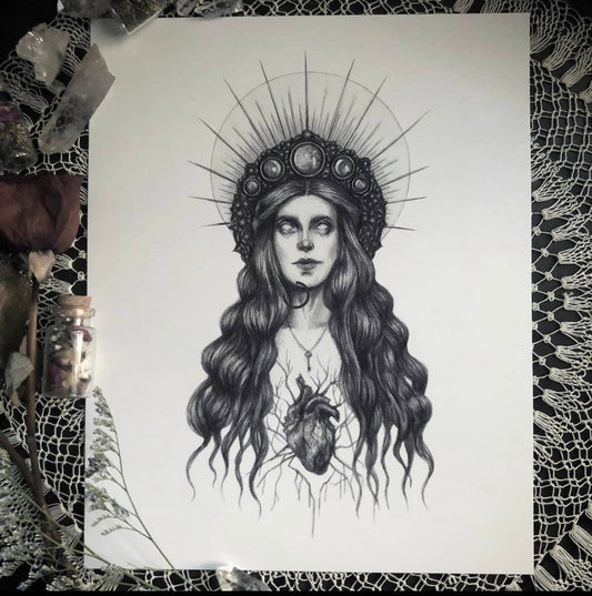 Hecate Art Print Caitlin McCarthy - Loved To Death