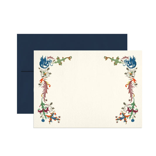 Illuminated Dragon Note Card Set - Loved To Death