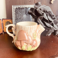 Load image into Gallery viewer, Antique 1970’s Mushroom Creamer &amp; Sugar Set
