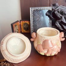 Load image into Gallery viewer, Antique 1970’s Mushroom Creamer &amp; Sugar Set
