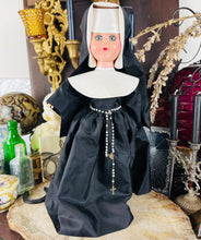 Load image into Gallery viewer, Antique Sleep Eyes Nun Doll
