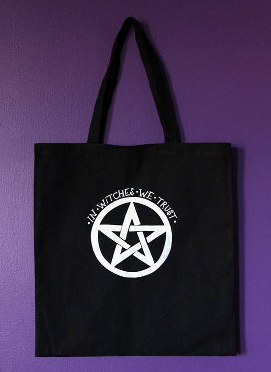 In Witches We Trust Tote Bag - Loved To Death