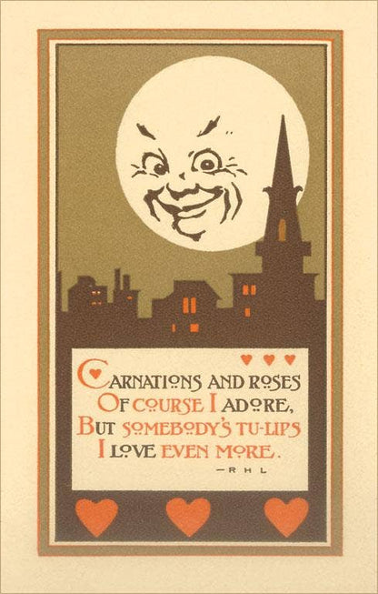 Leering Moon and Love Poem - Loved To Death