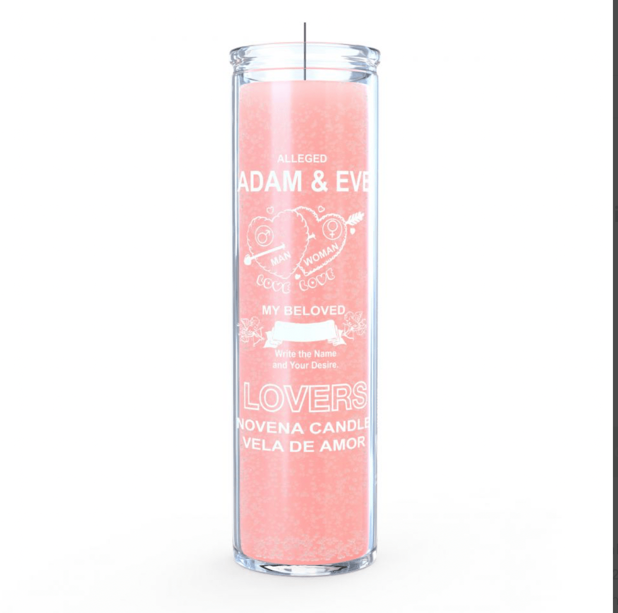 Love Pink 7 Day Candle - Loved To Death