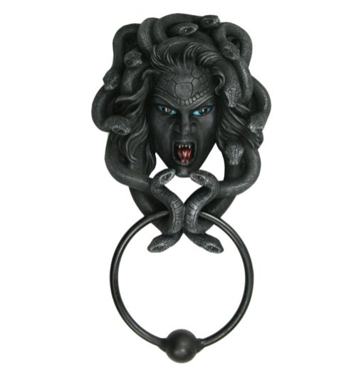 Medusa Head Door Knocker - Loved To Death