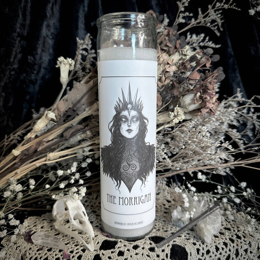 Morrigan Altar Candle Caitlin McCarthy - Loved To Death