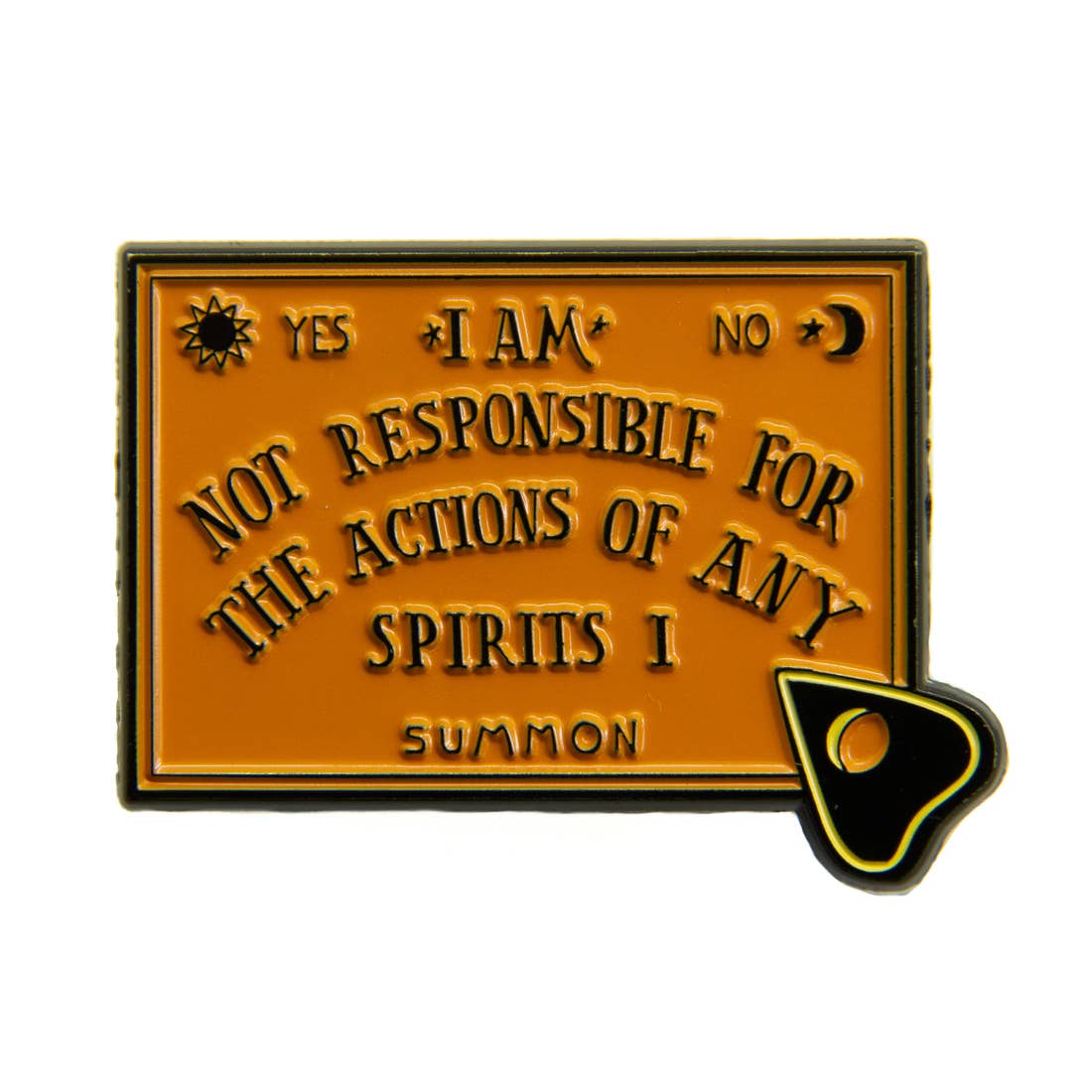 Ouija Board Enamel Pin - Loved To Death