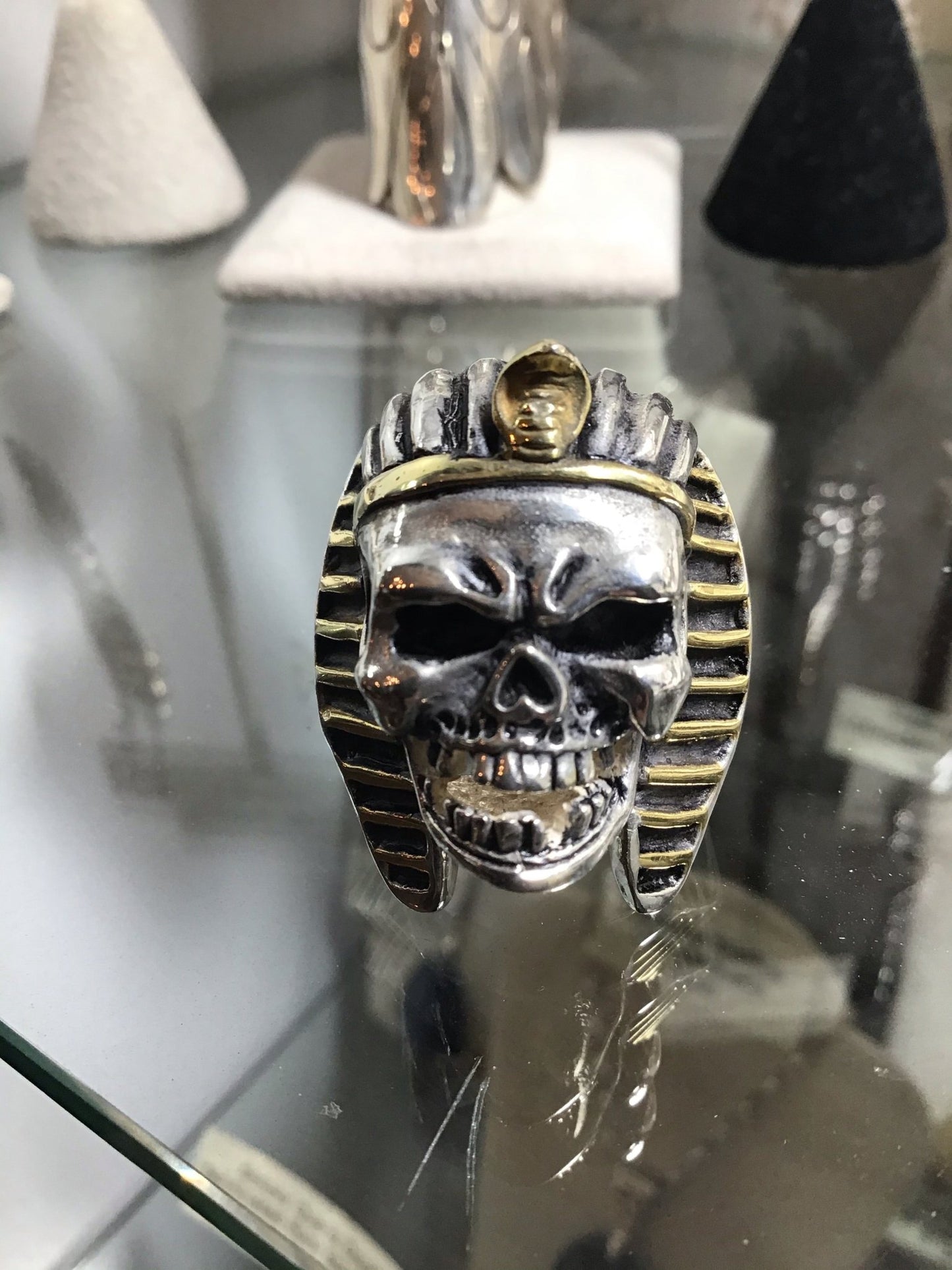 Pharaoh of the Dead Sterling Ring - Loved To Death