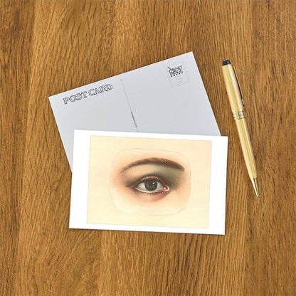 Postcard Eye Illustration - Loved To Death