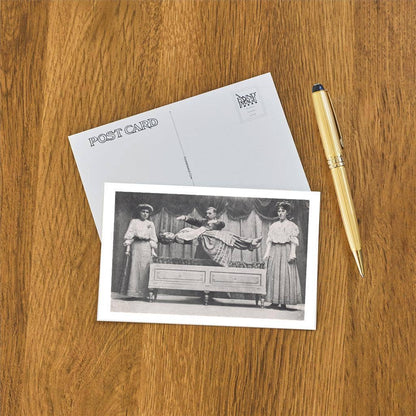 Postcard Magician Levitating Woman AP - 498 - Loved To Death