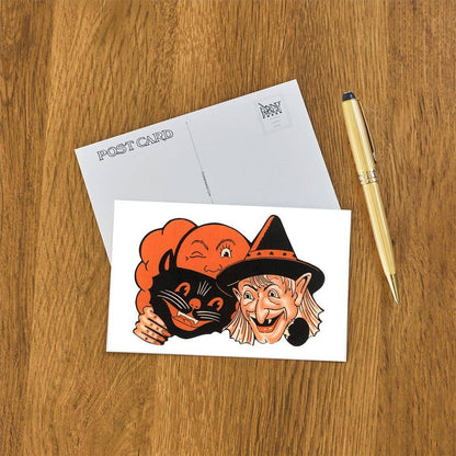 Postcard Witch, Moon and Black Cat HW - 215 - Loved To Death