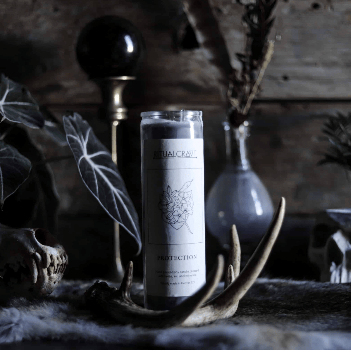 553596 Protection. Dressed Candle. – Loved To Death