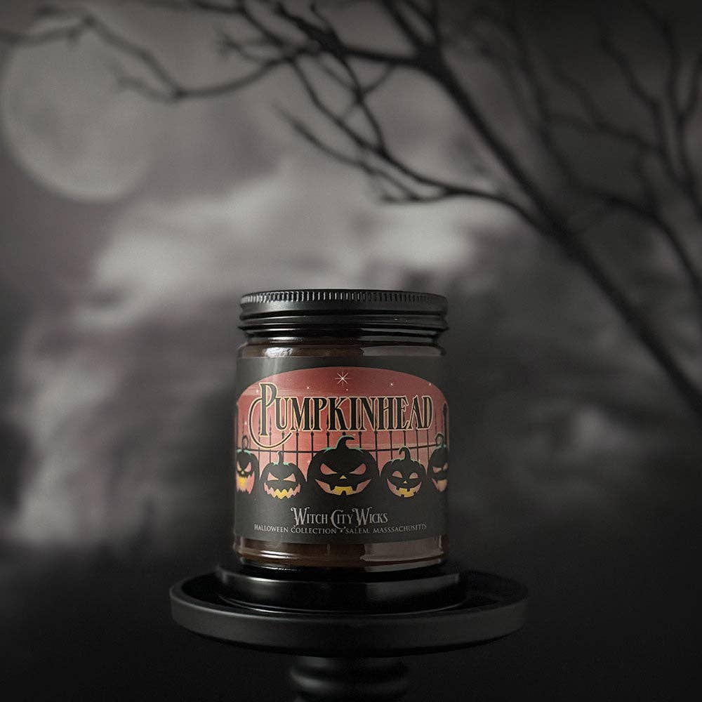 Pumpkinhead halloween candle - Loved To Death