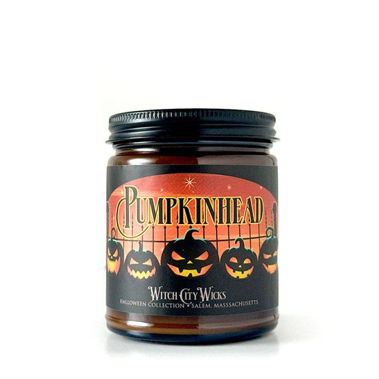 Pumpkinhead halloween candle - Loved To Death