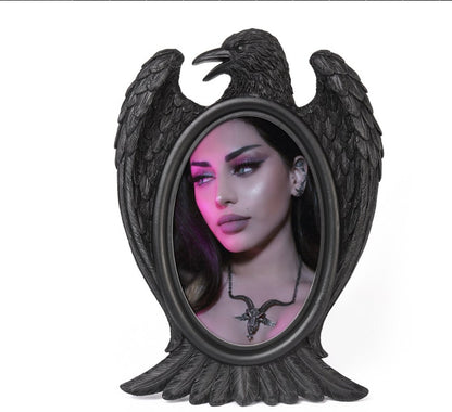 Raven Photo Frame - Loved To Death
