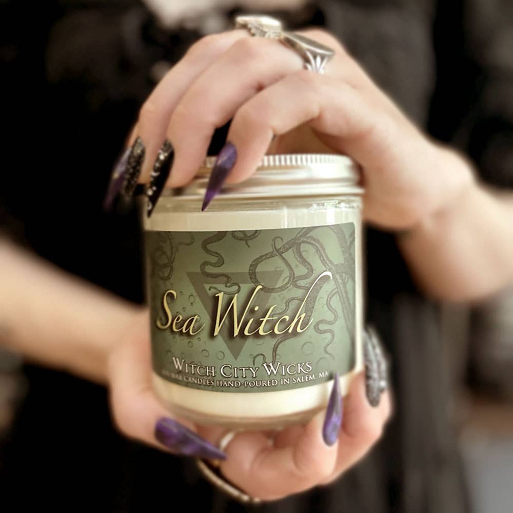 Sea Witch soy wax candle | mermaid candle - Loved To Death