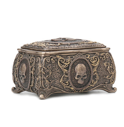 Skull Cameo Treasure Box - Loved To Death